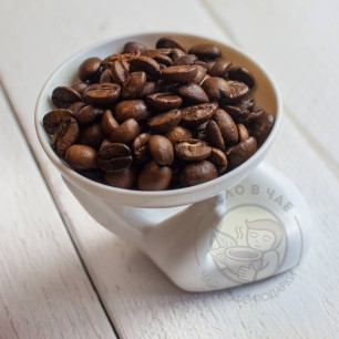 Кофе "Черная Лилия" в зернах аромат.