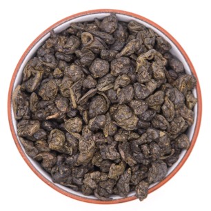 Китайский зеленый чай "Ганпаудер" кат. А